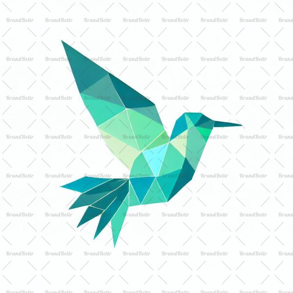 Geometrischer Kolibri